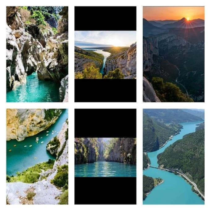 Mazet 55 Gorges du Verdon Saint-Martin-de-Brômes Buitenkant foto